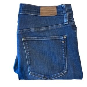 Madewell 9 Mid Rise Skinny Jeans Dark Wash Size 31
